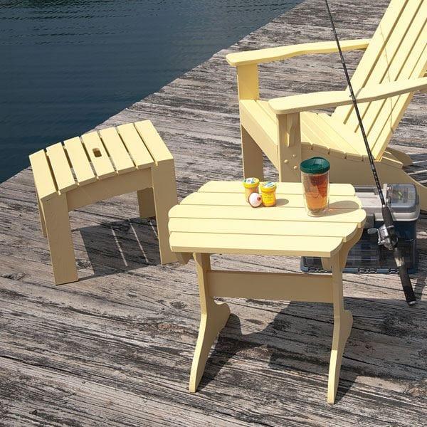 Adirondack Table & Footstool - Downloadable Plan